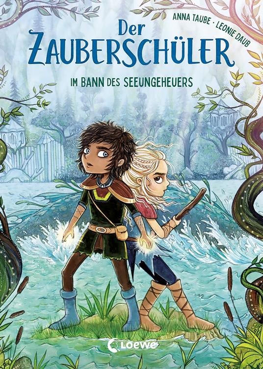 Der Zauberschüler (Band 2) - Im Bann des Seeungeheuers - Anna Taube,Loewe Erstlesebücher,Leonie Daub - ebook