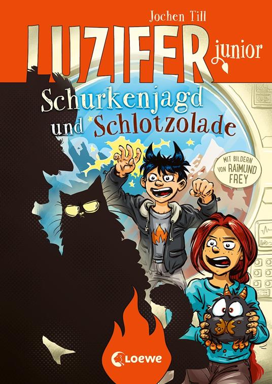 Luzifer junior (Band 14) - Schurkenjagd und Schlotzolade - Jochen Till,Loewe Kinderbücher,Raimund Frey - ebook