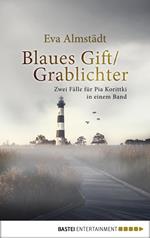 Blaues Gift / Grablichter