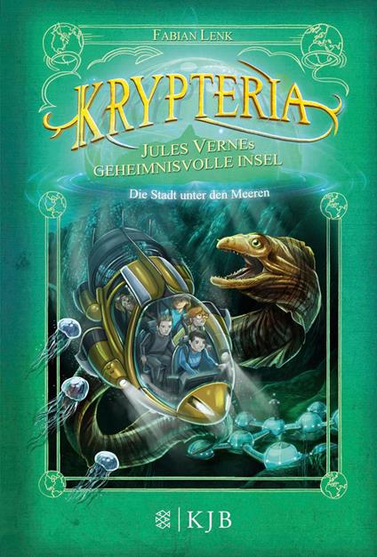 Krypteria – Jules Vernes geheimnisvolle Insel. Die Stadt unter den Meeren - Fabian Lenk,Timo Grubing - ebook