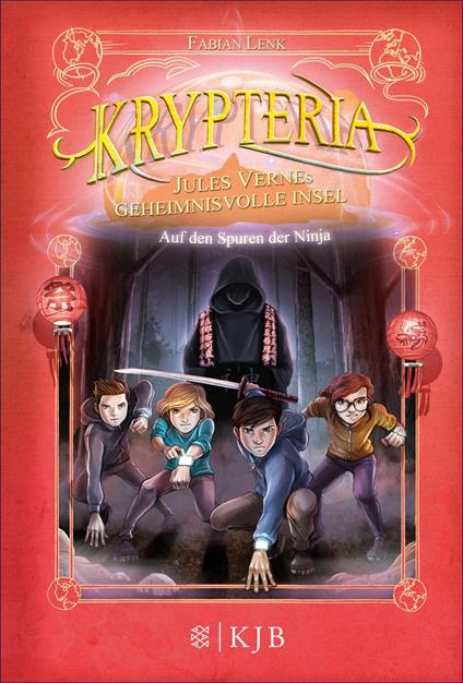 Krypteria – Jules Vernes geheimnisvolle Insel. Auf den Spuren der Ninja - Fabian Lenk,Timo Grubing - ebook