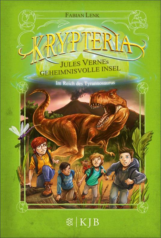 Krypteria – Jules Vernes geheimnisvolle Insel. Im Reich des Tyrannosaurus - Fabian Lenk,Timo Grubing - ebook