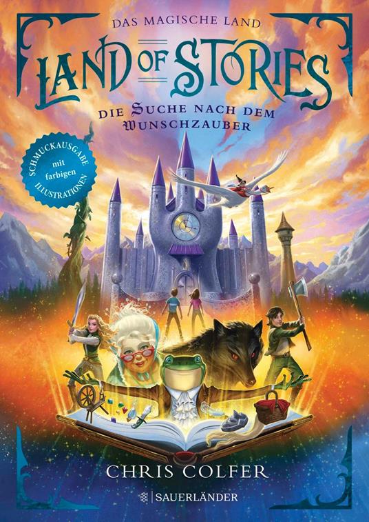 Land of Stories: Das magische Land – Die Suche nach dem Wunschzauber - Chris Colfer,Brandon Dorman,Fabienne Pfeiffer - ebook