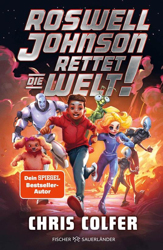 Roswell Johnson rettet die Welt - Chris Colfer,Godwin Akpan,Jan Möller - ebook