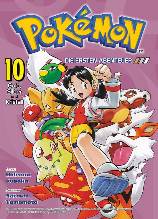 Pokémon - Die ersten Abenteuer: Gold, Silber und Kristall, Band 10 - Kusaka,  Hidenori - Ebook in inglese - EPUB3 con Adobe DRM