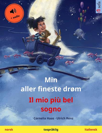 Min aller fineste drøm – Il mio più bel sogno (norsk – italiensk) - Cornelia Haas,Ulrich Renz,Marta Gazzanea,Gina Tandberg - ebook