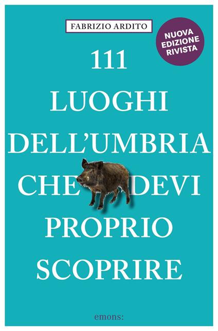 111 luoghi dell'Umbria che devi proprio scoprire - Fabrizio Ardito - copertina