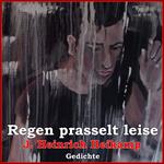 Regen prasselt leise