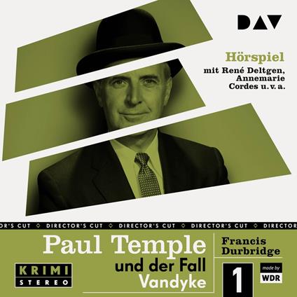 Paul Temple und der Fall Vandyke (Original-Radio-Fassung) (Ungekürzt)