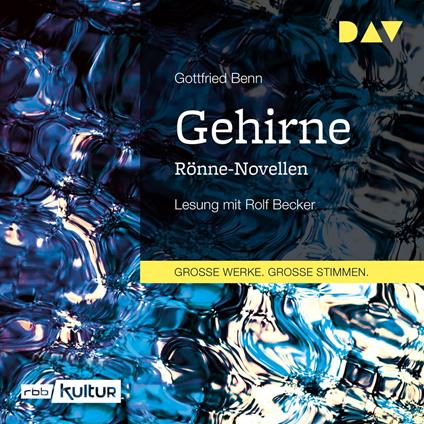 Gehirne. Rönne-Novellen (Gekürzt)