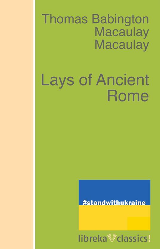 Lays of Ancient Rome