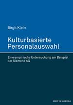 Kulturbasierte Personalauswahl