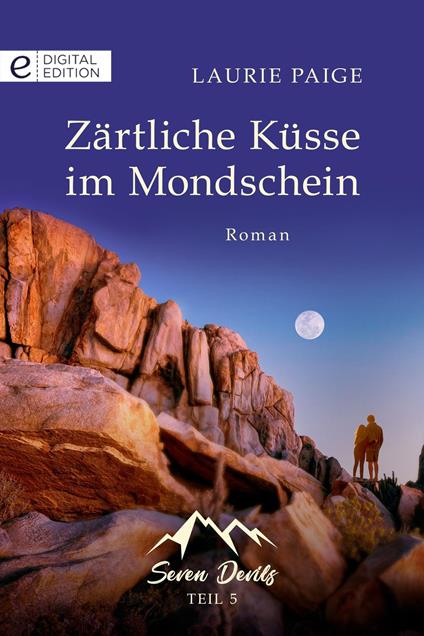 Zärtliche Küsse im Mondschein