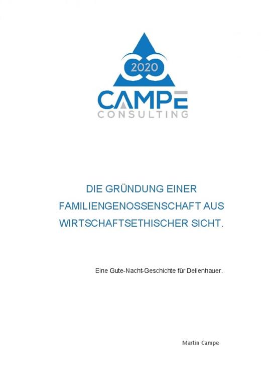 Die Gründung einer Familiengenossenschaft aus wirtschaftsethischer Sicht.