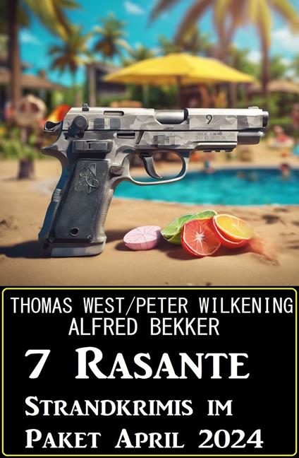 7 Rasante Strandkrimis im Paket April 2024