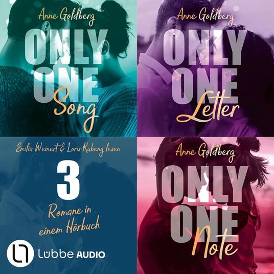 Only One Song | Only one Letter | Only One Note - 3 Romane in einem Hörbuch! (Ungekürzt)