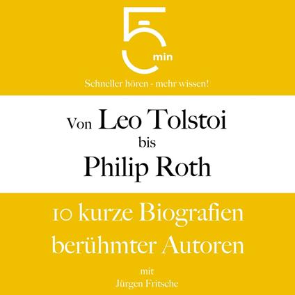 Von Leo Tolstoi bis Philip Roth