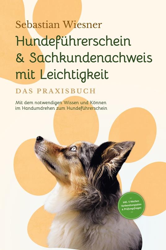 Hundeführerschein & Sachkundenachweis mit Leichtigkeit - Das Praxisbuch: Mit dem notwendigen Wissen und Können im Handumdrehen zum Hundeführerschein | inkl. 5 Wochen Vorbereitungsplan & Prüfungsfragen