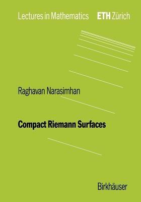 Compact Riemann Surfaces - R. Narasimhan - cover