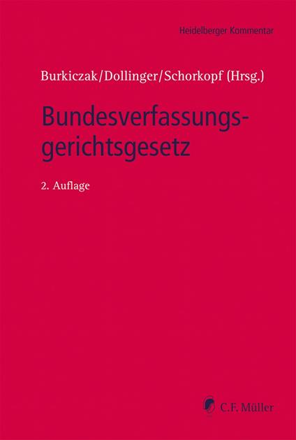 Bundesverfassungsgerichtsgesetz, eBook