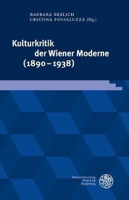 Kulturkritik Der Wiener Moderne (1890-1938) - cover