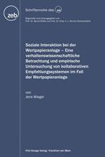 Soziale Interaktion bei der Wertpapieranlage