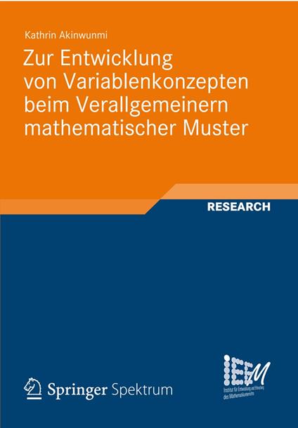 Zur Entwicklung von Variablenkonzepten beim Verallgemeinern mathematischer Muster