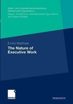 The Nature of Executive Work