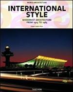 International style. Modernist architecture from 1925 to 1965