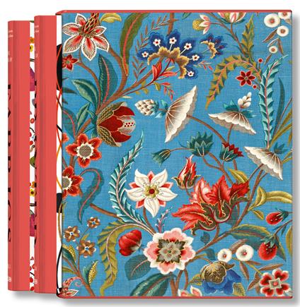 The book of printed fabrics. From the 16th century until today. Ediz. inglese, francese e tedesca - Aziza Gril-Mariotte - copertina