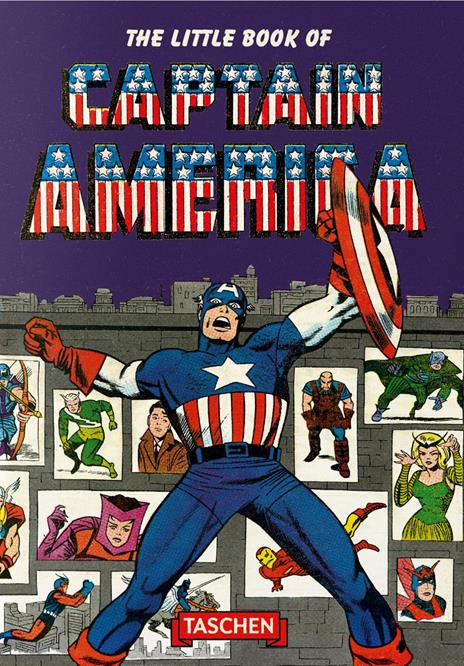 The little book of Captain America. Ediz. multilingue - Roy Thomas - copertina