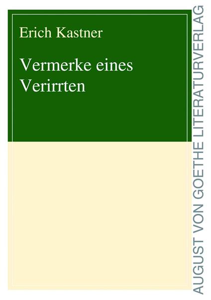 Vermerke eines Verirrten