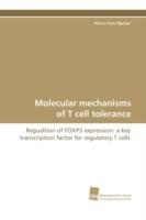 Molecular Mechanisms of T Cell Tolerance - Pierre-Yves Mantel - cover