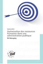 Optimisation des ressources humaines dans une administration publique