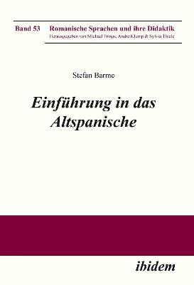 Einf hrung in das Altspanische. - Stefan Barme - cover