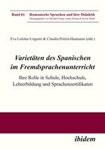 Varietäten des Spanischen im Fremdsprachenunterricht