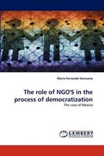 The Role of Ngo's in the Process of Democratization