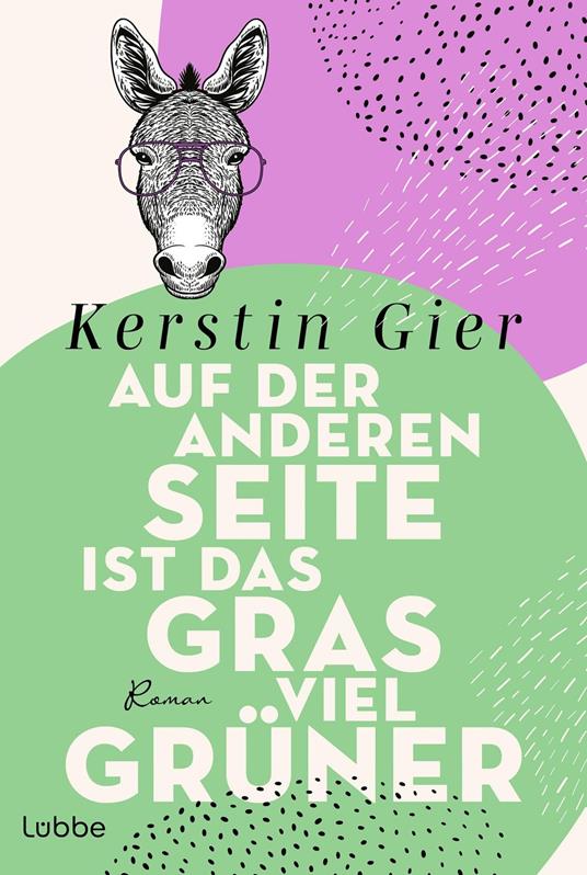 Auf der anderen Seite ist das Gras viel grüner