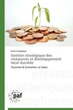 Gestion Strategique Des Ressources Et Developpement Local Durable