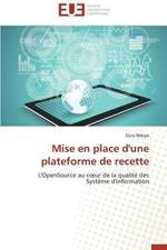 Mise En Place d'Une Plateforme de Recette