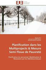 Planification Dans Les Multiprojects Mesure Semi Floue de Pauvret 