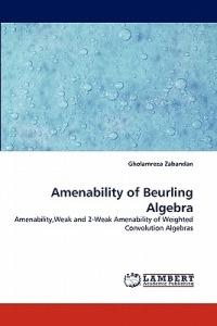 Amenability of Beurling Algebra - Gholamreza Zabandan - cover