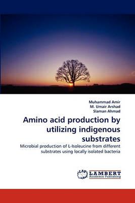 Amino acid production by utilizing indigenous substrates - Muhammad Amir,M Umair Arshad,Slaman Ahmad - cover