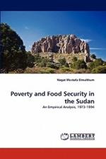 Poverty and Food Security in the Sudan