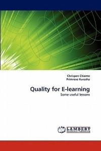 Quality for E-Learning - Chrispen Chiome,Primrose Kurasha - cover