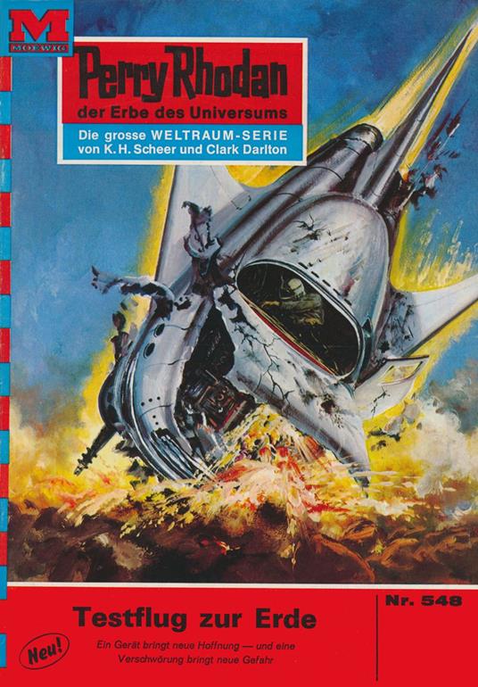 Perry Rhodan 548: Testflug zur Erde