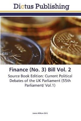 Finance (No. 3) Bill Vol. 2 - cover