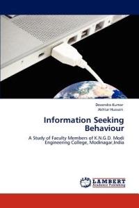 Information Seeking Behaviour - Devendra Kumar,Akhtar Hussain - cover