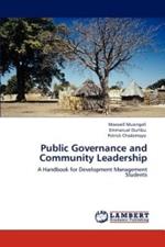 Public Governance and Community Leadership