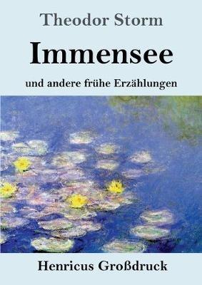 Immensee (Grossdruck): und andere fruhe Erzahlungen - Theodor Storm - cover